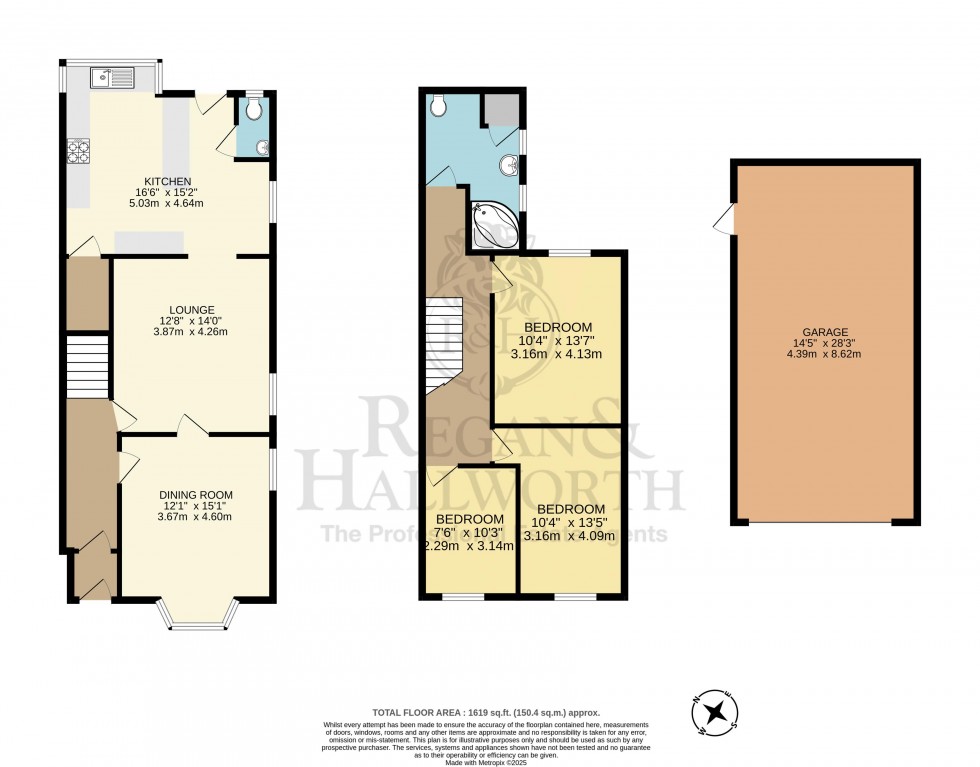 Floorplan for The Green, Eccleston, PR7 5SU