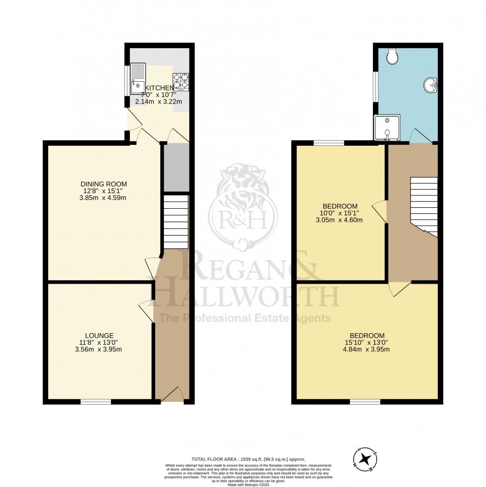 Floorplan for Cemetery Road, Ince, WN3 4NL