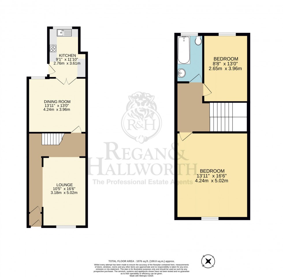 Floorplan for Walthew Lane, Platt Bridge, WN2 5AW