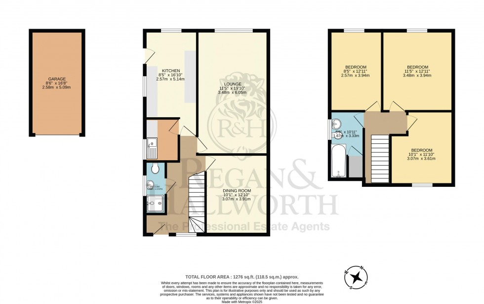 Floorplan for Costessey Way, Winstanley, WN3 6ES