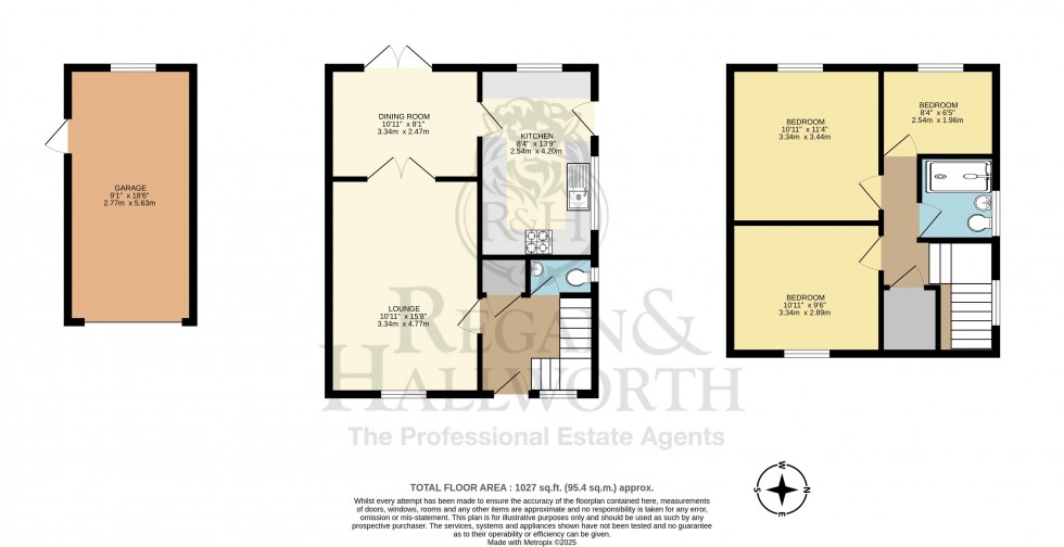 Floorplan for Greenford Close, Orrell, WN5 8RH