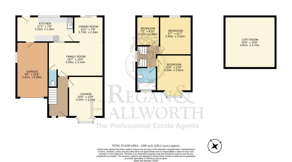 Floorplan for Lilac Grove, Billinge, WN5 7QQ