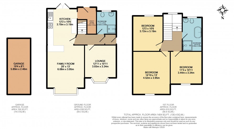 Floorplan for Orrell Road, Orrell, WN5 8EZ