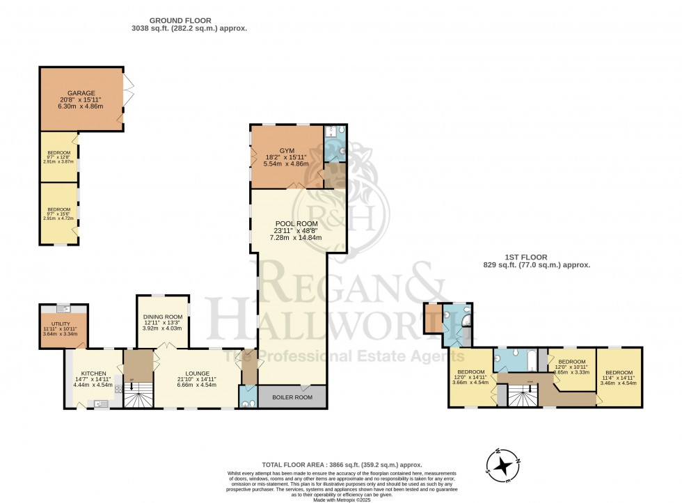 Floorplan for Blackburn Road, Heapey, Chorley, PR6 8EJ