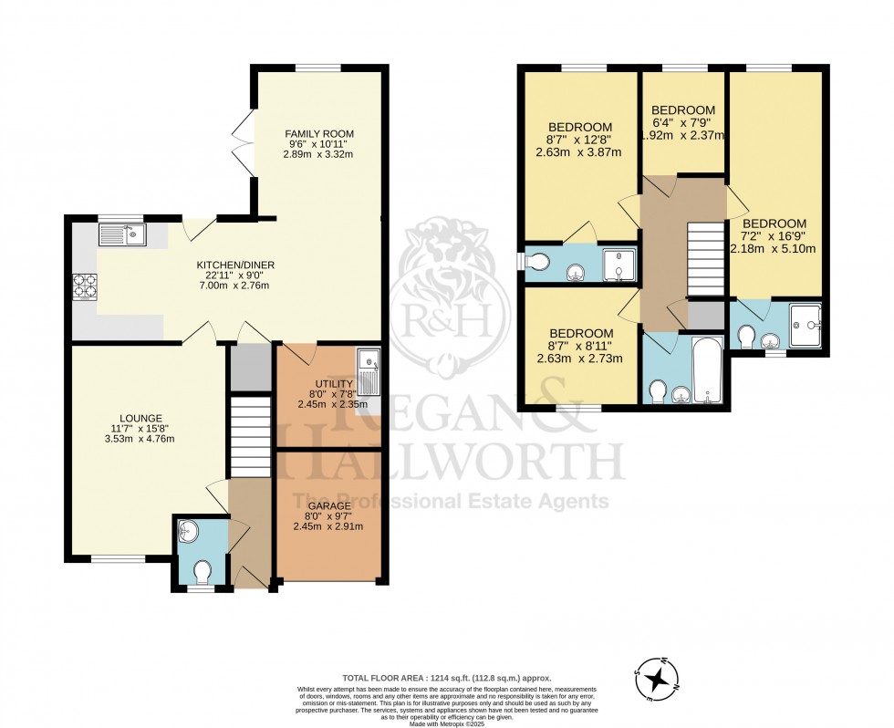Floorplan for Corn Mill Close, Ashton-In-Makerfield, WN4 0PX