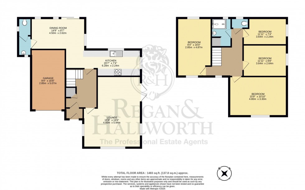 Floorplan for Spring Road, Orrell, WN5 8QB