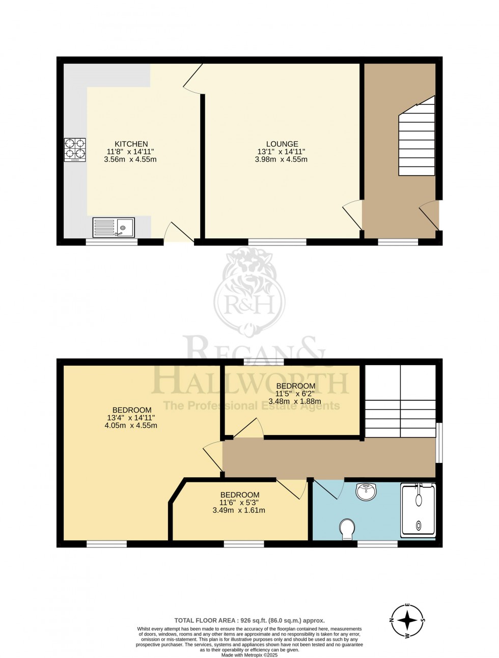 Floorplan for Greenslate Mews, Billinge, WN5 7DQ