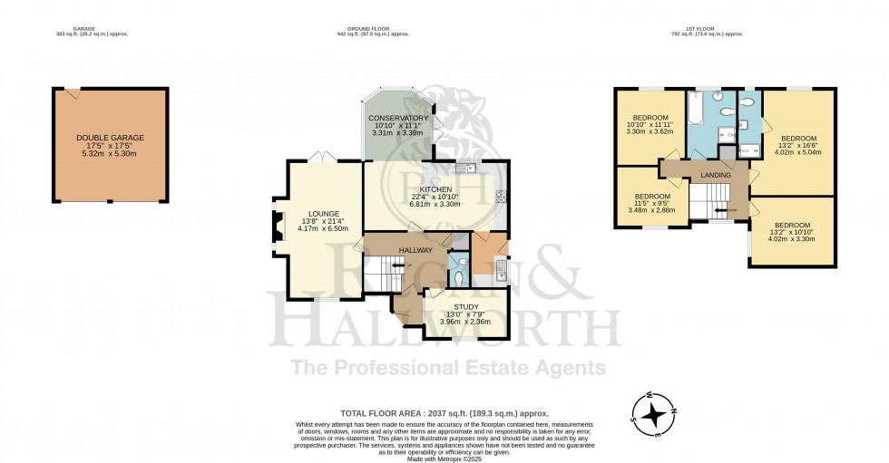 Floorplan for Mill Hey Lane, Rufford, L40 1SJ