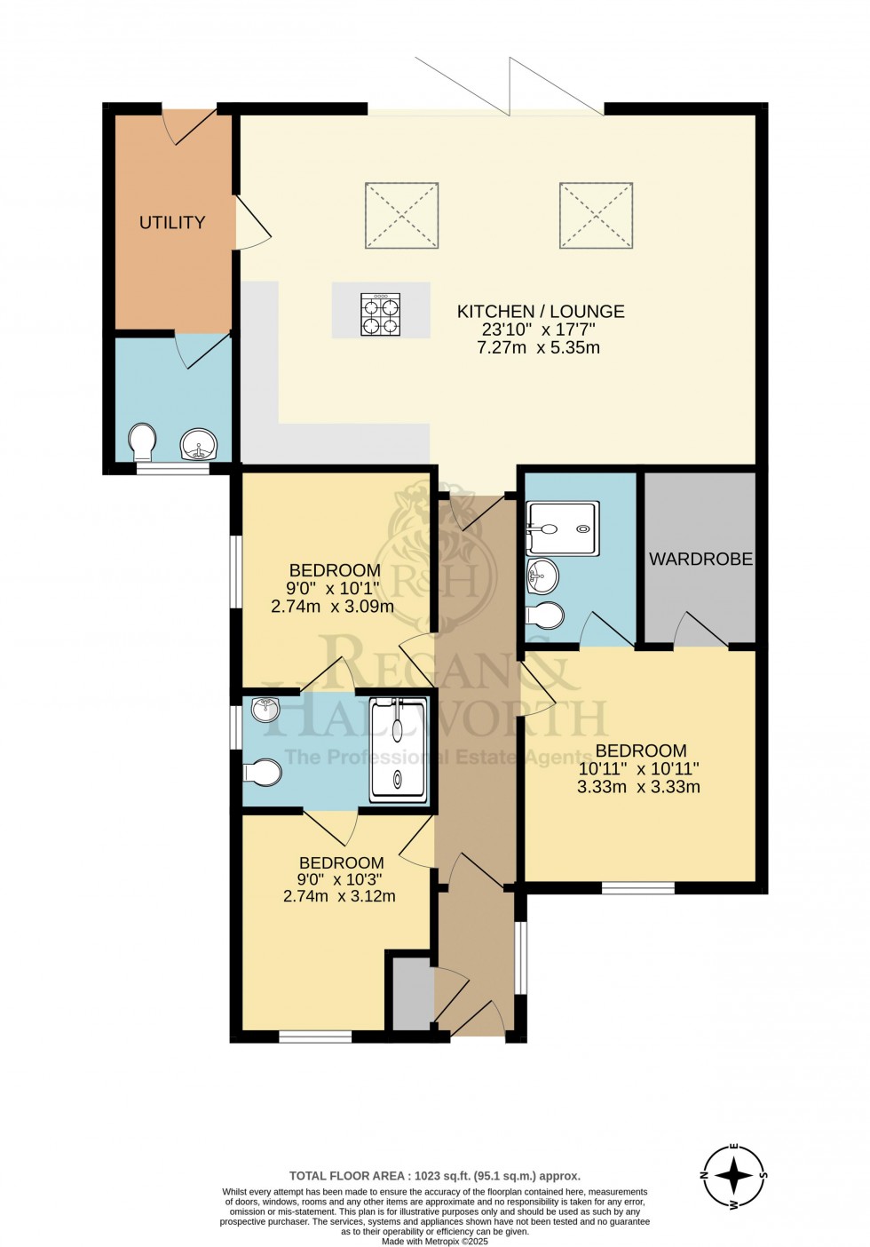 Floorplan for Naylor Farm Avenue, Shevington, WN6 8EQ