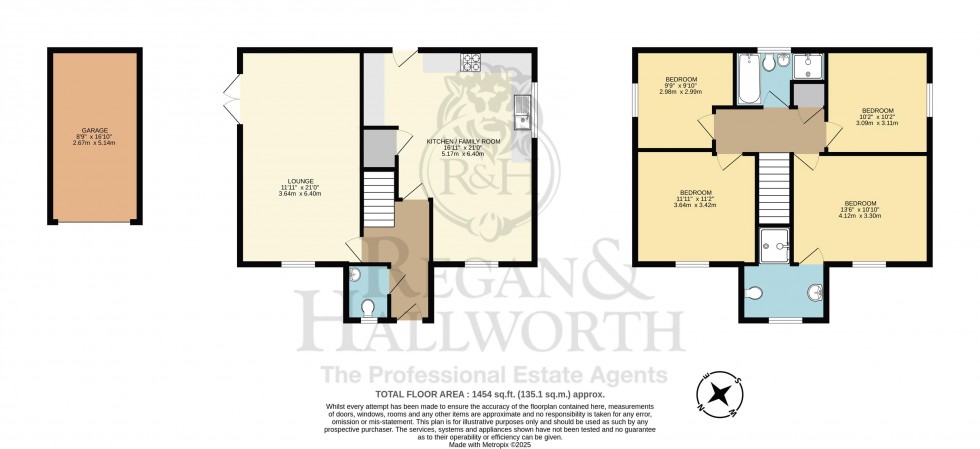Floorplan for Foxtail Meadow, Standish, WN6 0ZJ