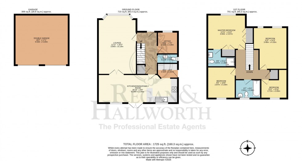 Floorplan for Herons Wharf, Appley Bridge, WN6 9ET