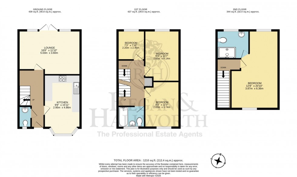 Floorplan for Crowther Drive, Winstanley, WN3 6LY