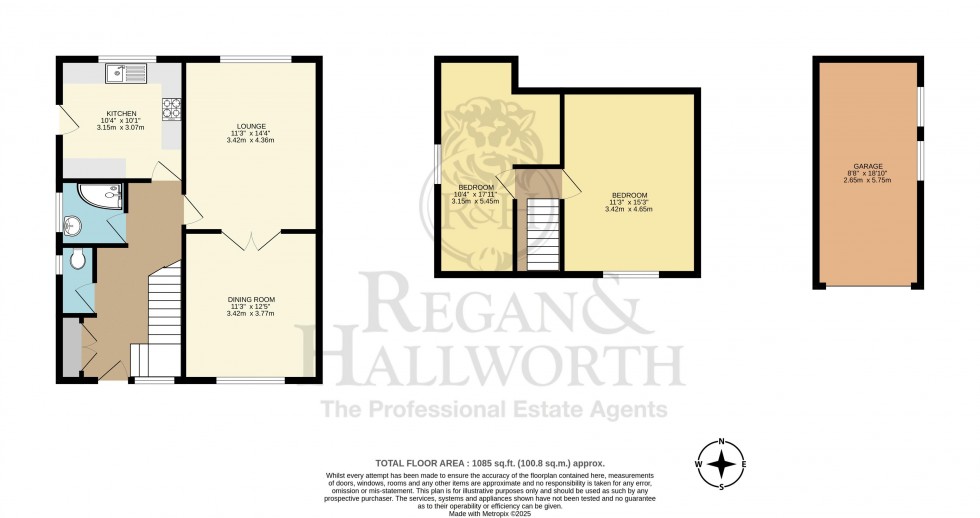 Floorplan for Winchester Close, Orrell, WN5 8PA