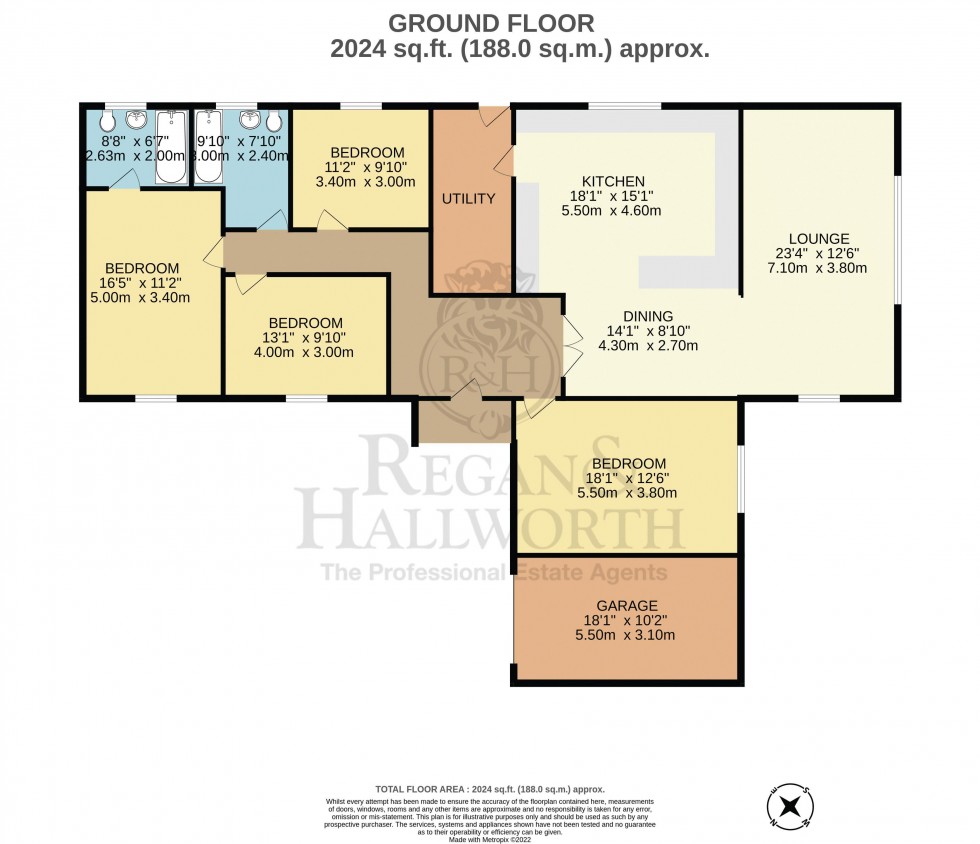 Floorplan for Building Plot, Charlesbye Farm, Greetby Hill, Ormskirk, L39 2DT
