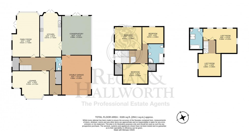 Floorplan for Green Gables, 375 Gathurst Road, Orrell, WN5 8QE