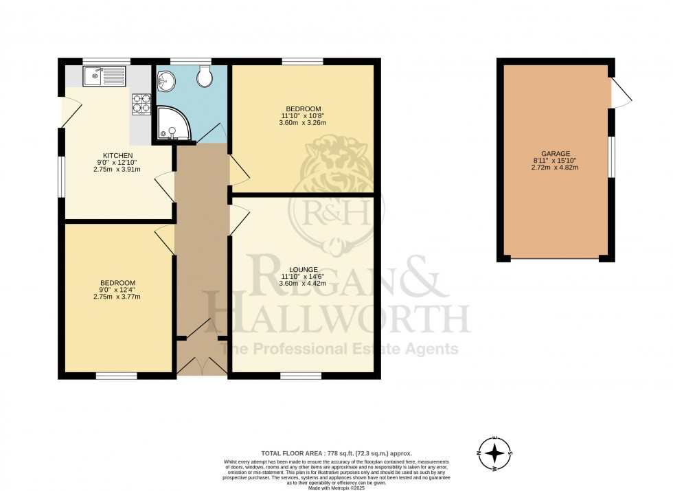 Floorplan for Windermere Road, Orrell, WN5 8PG