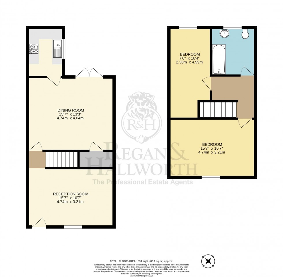 Floorplan for Bolton Road, Aspull, WN2 1YY