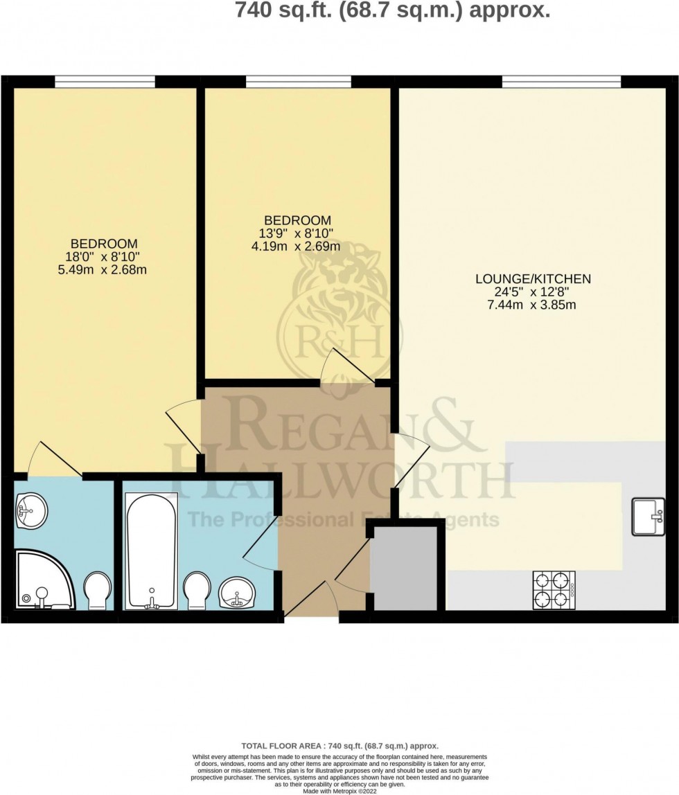 Floorplan for Trencherfield Mill, Heritage Way, Wigan, WN3 4DU