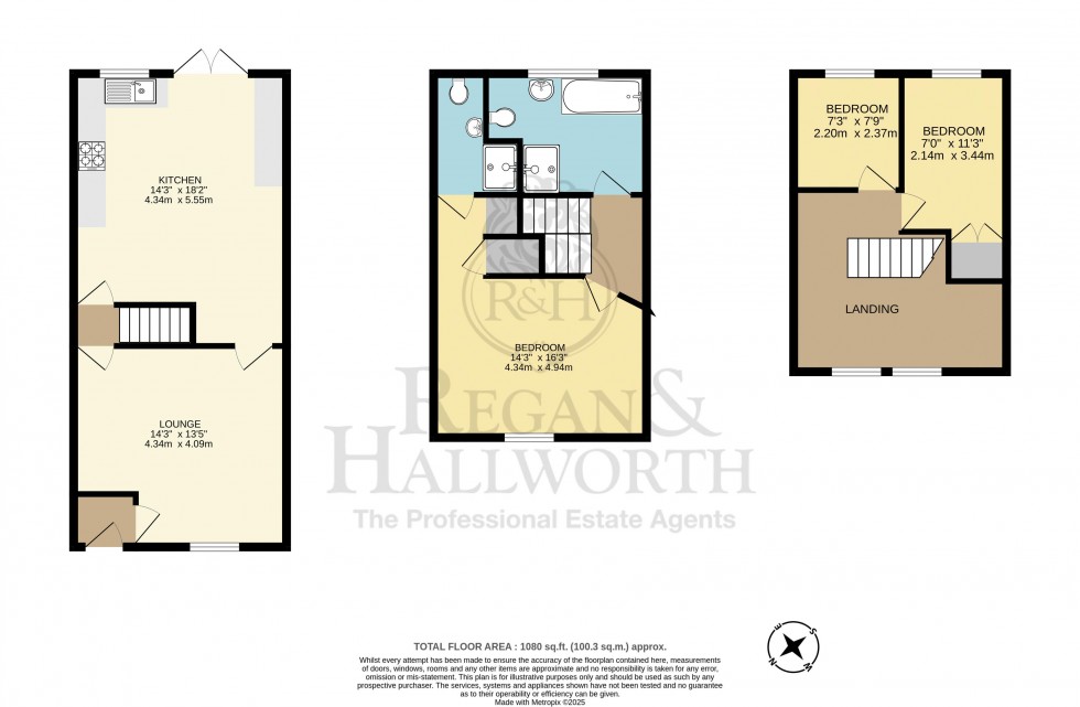 Floorplan for Reservoir Street, Aspull, WN2 1QN