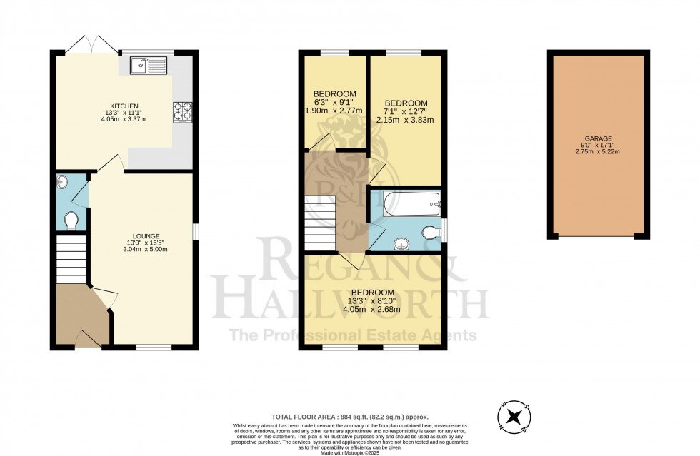 Floorplan for Colliery Meadow, Wigan, WN6 7FY