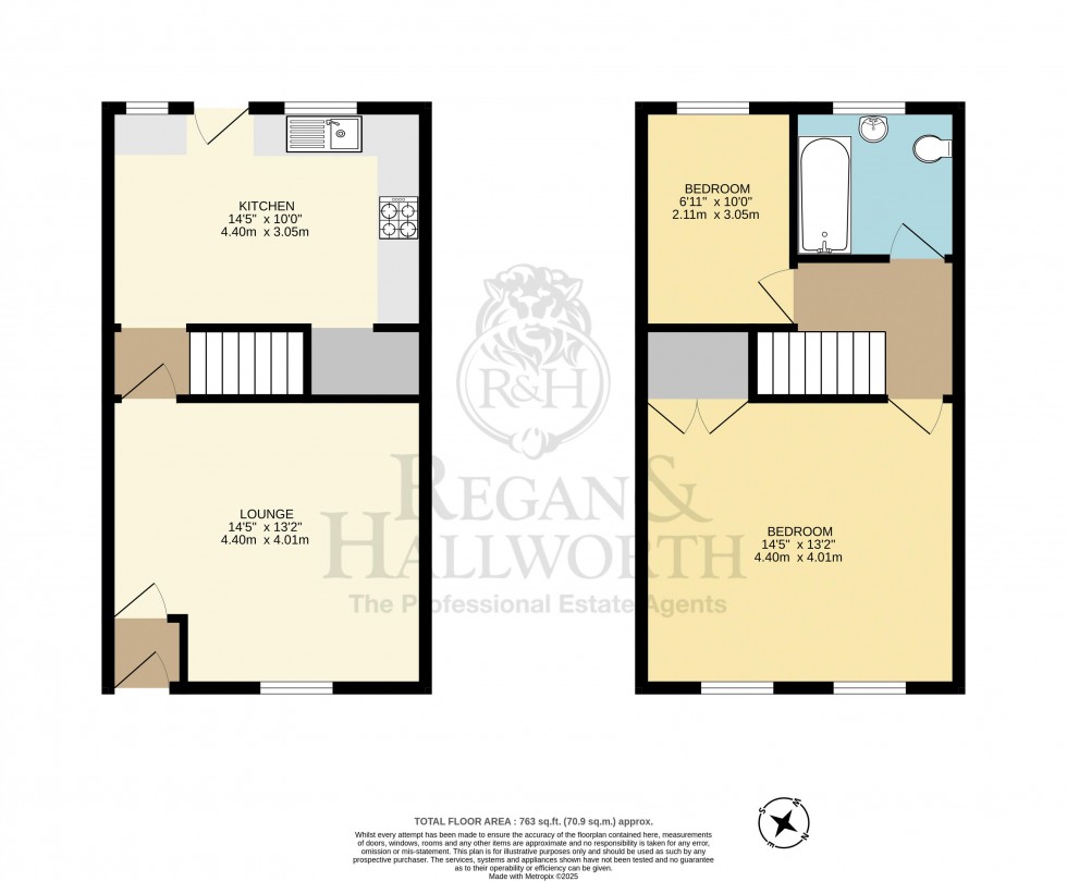 Floorplan for Collingwood Street, Standish, WN6 0JL