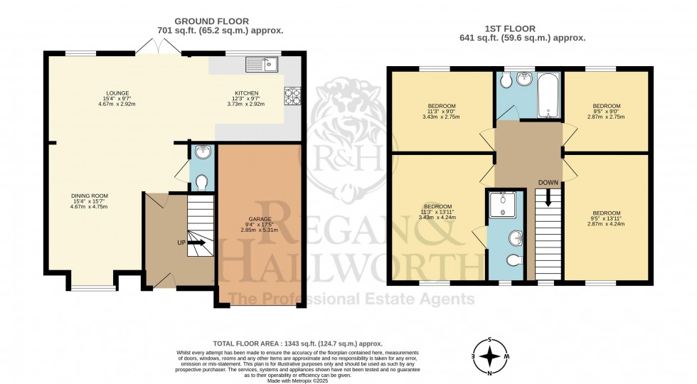 Floorplan for Chapel Way, Coppull, PR7 4QN
