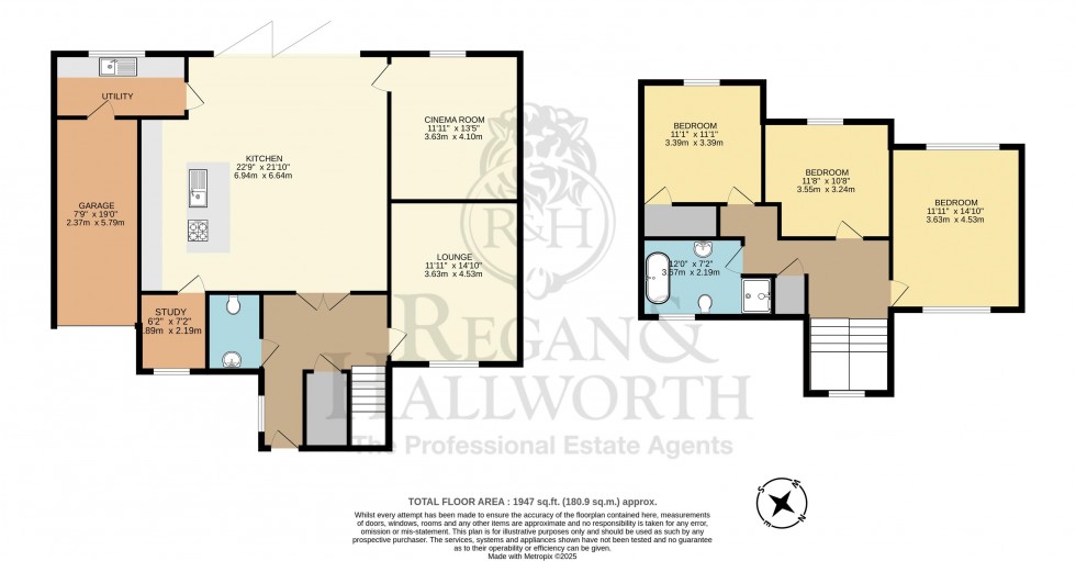 Floorplan for Wigan Lane, Whitley, WN1 2RN