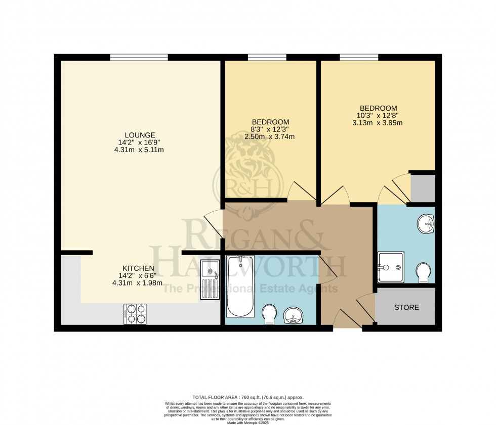 Floorplan for Prospect House, Green Lane, Standish, WN6 0TU