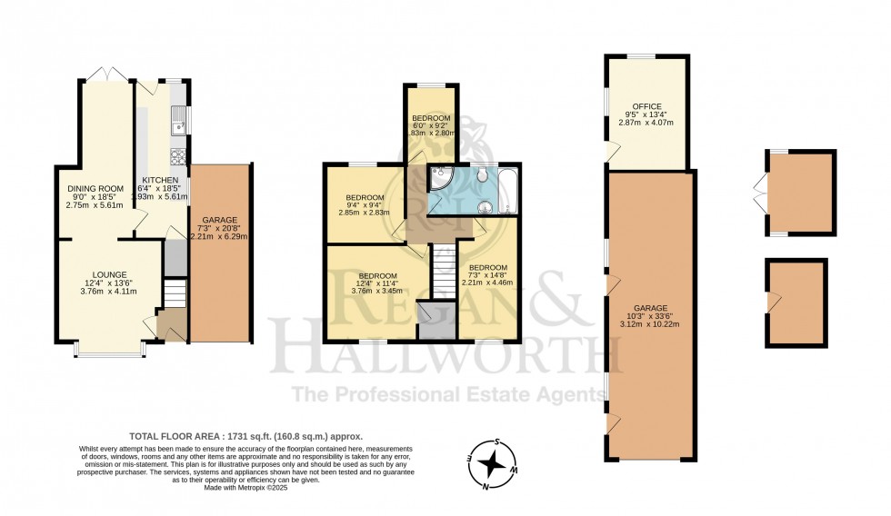 Floorplan for Pepper Lane, Standish, WN6 0PW
