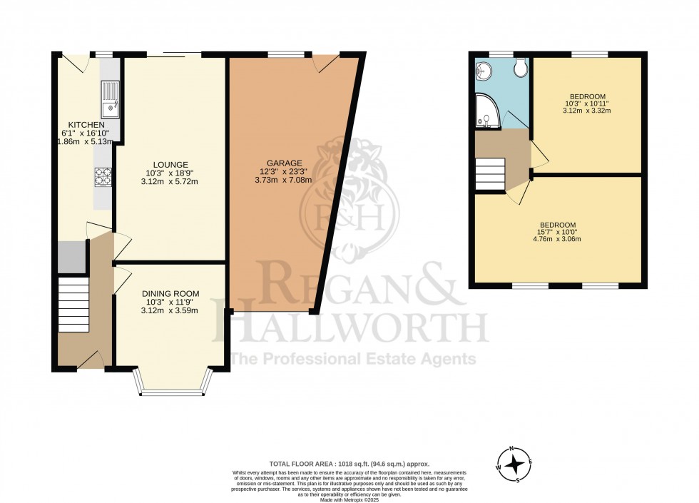 Floorplan for Holme Terrace, Swinley, WN1 2HF