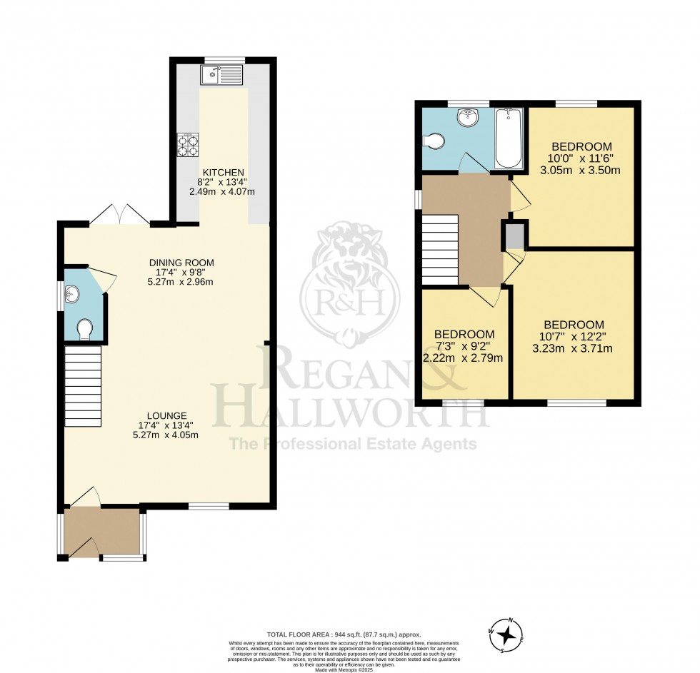 Floorplan for Millbank, Appley Bridge, WN6 9LJ