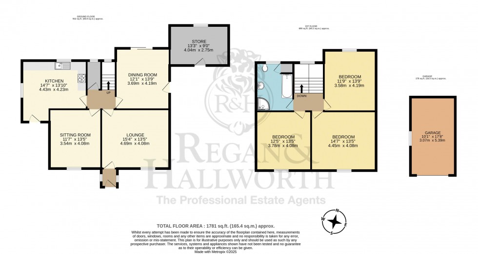 Floorplan for Gathurst Lane, Shevington, WN6 8HS