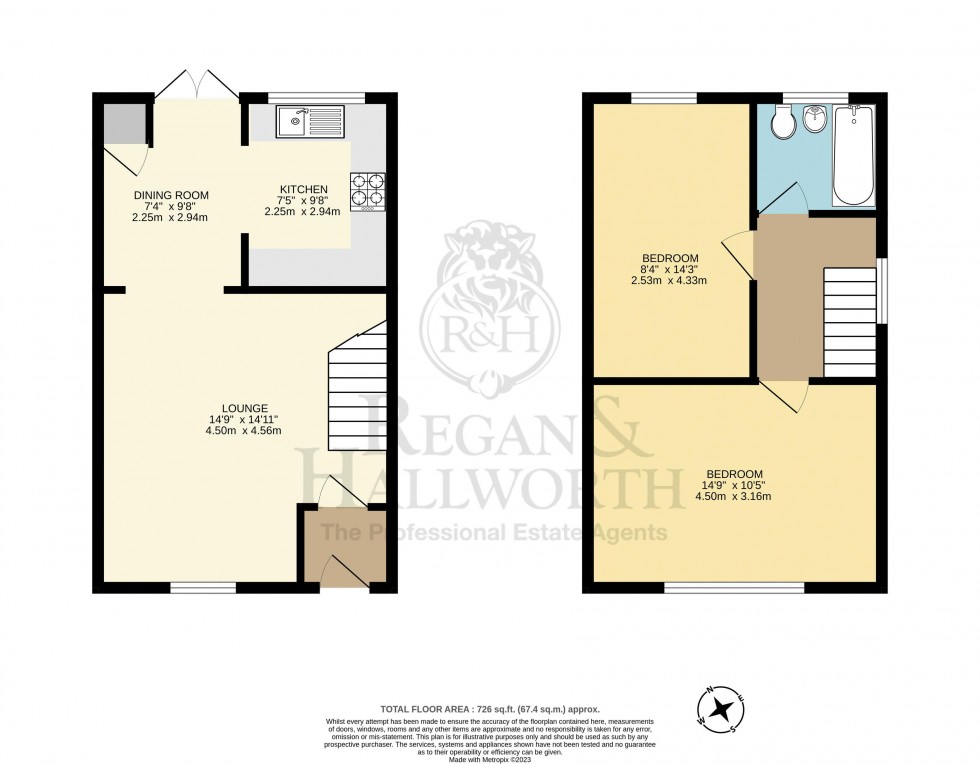 Floorplan for King Street, Ince, WN2 2EL