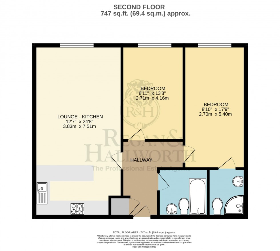 Floorplan for Trencherfield Mill, Heritage Way, Wigan, WN3 4DU