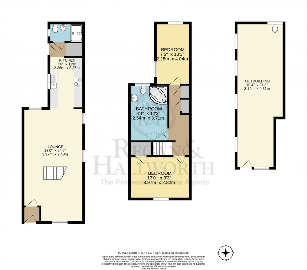 Floorplan for Upholland Road, Billinge, WN5 7DJ