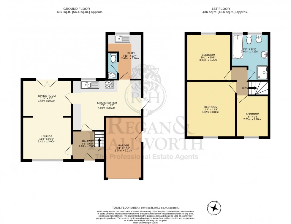 Floorplan for Edinburgh Drive, Pemberton, WN5 9ET