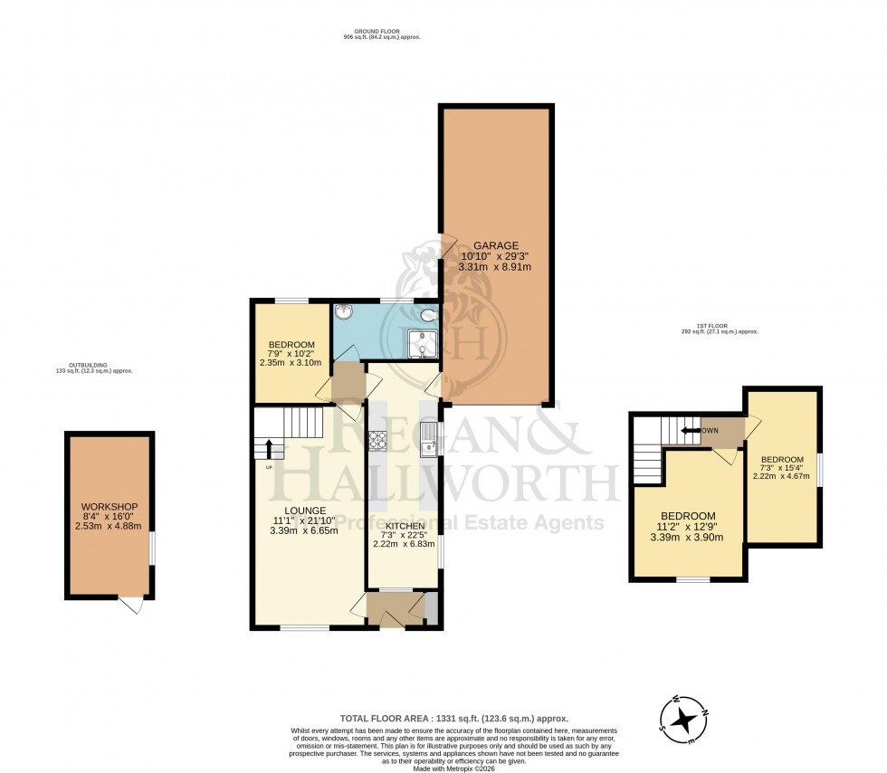 Floorplan for Browning Grove, Standish Lower Ground, WN6 8LA