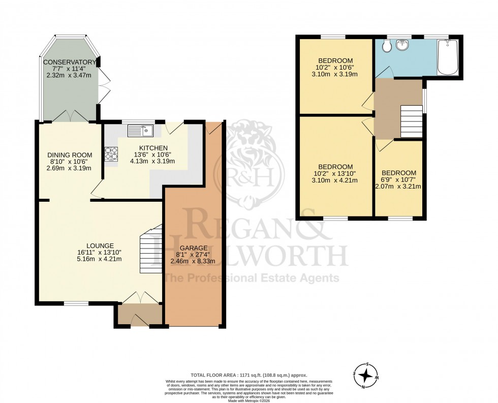 Floorplan for Renfrew Close, Hawkley Hall, WN3 5QF