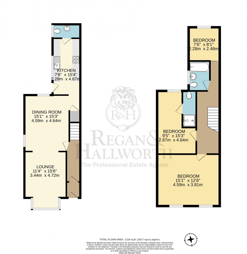 Floorplan for Wigan Road, Ashton-In-Makerfield, WN4 0BX