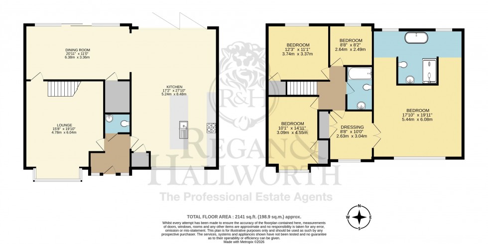 Floorplan for Kestrel Park, Skelmersdale, WN8 6TA
