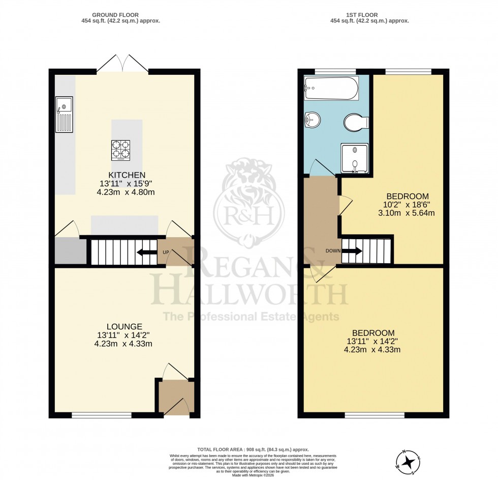 Floorplan for Wigan Road, Shevington, WN6 8AP