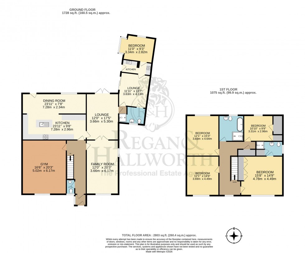 Floorplan for Wimborne Road, Orrell, WN5 0JB