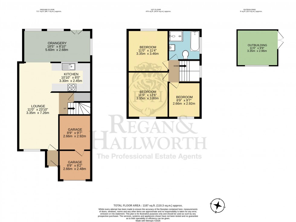 Floorplan for Salesbury Way, Hawkley Hall, WN3 5QQ