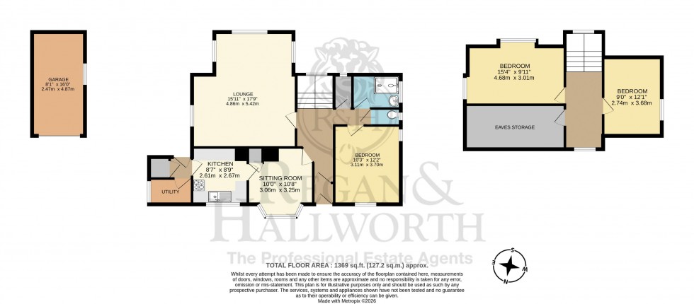 Floorplan for Ranworth ,Finch Lane, Appley Bridge WN6 9DT