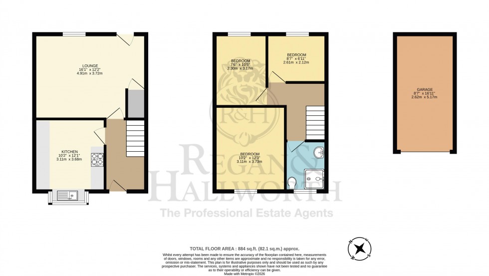 Floorplan for Collingwood Street, Standish, WN6 0JL