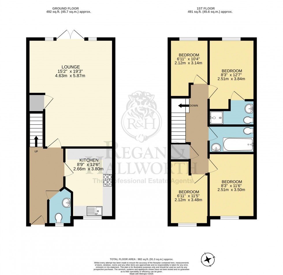 Floorplan for Findley Cook Road, Highfield, WN3 6GJ