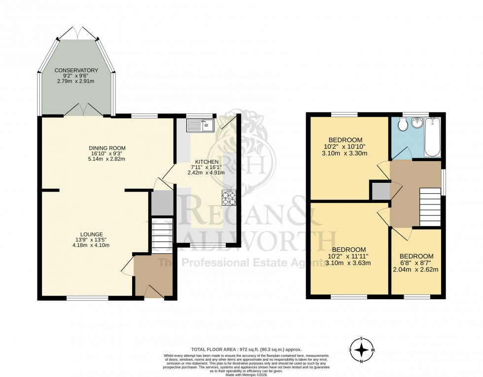 Floorplan for Kestrel Park, Ashurst, WN8 6TA