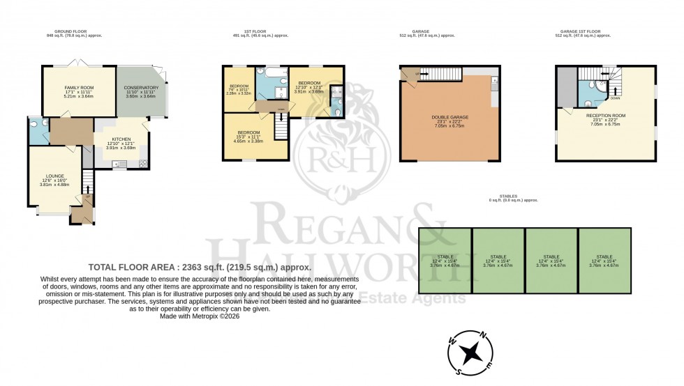 Floorplan for Preston Road, Charnock Richard, PR7 5LF