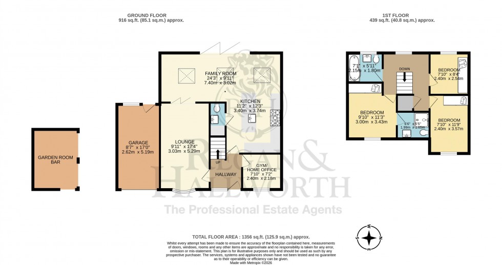 Floorplan for Colnbrook, Standish, WN6 0RX