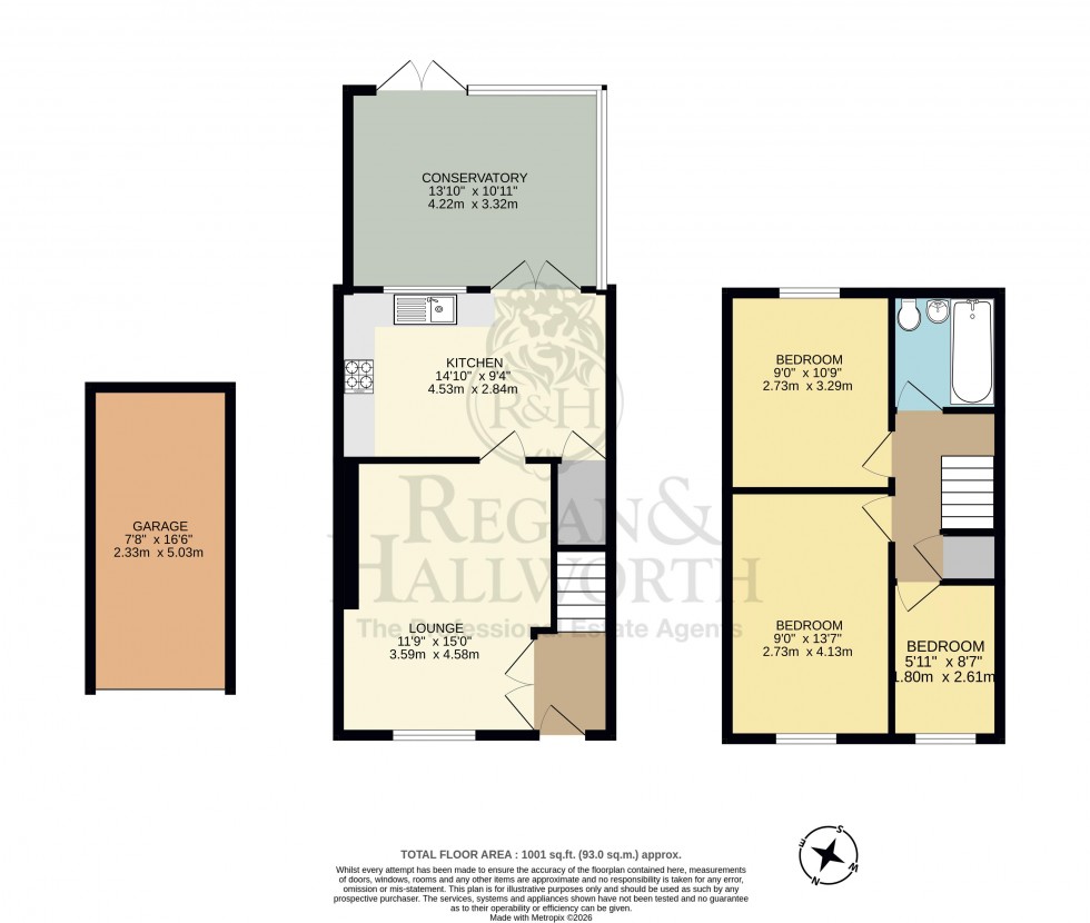Floorplan for Castleton Way, Winstanley, WN3 6LP